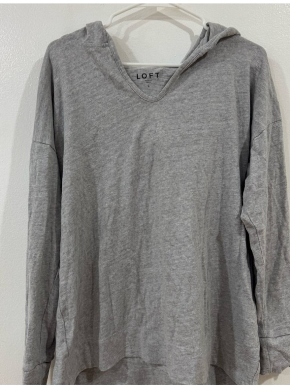 Gray Hooded Sweater